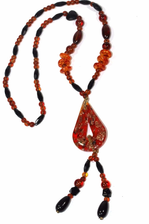 Pear Drop Shimmer Necklace