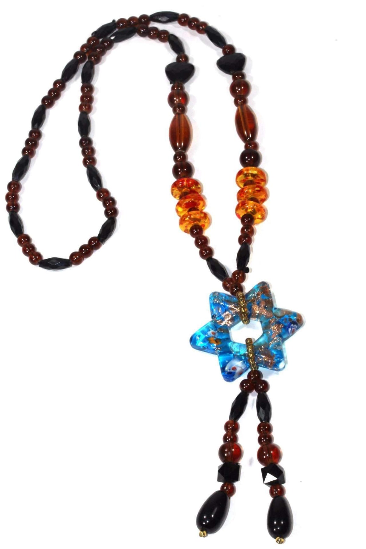 Star Drop Shimmer Necklace