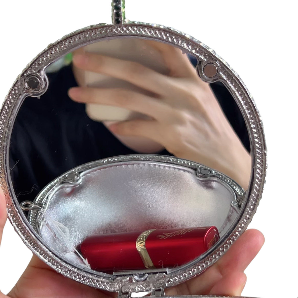 Diamond Studded Cocktail Cup Clutch