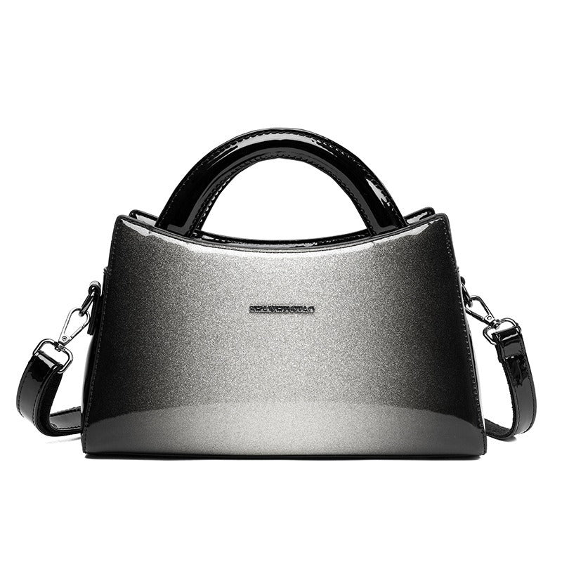 Smooth Leather Shoulder Bag