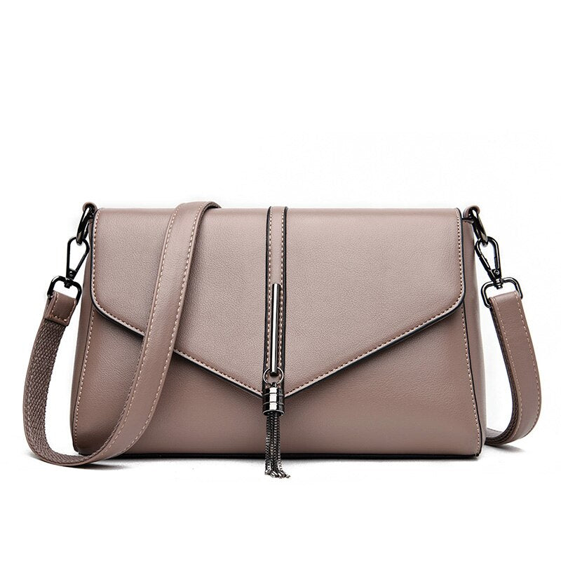 Multi-Color Leather Crossbody