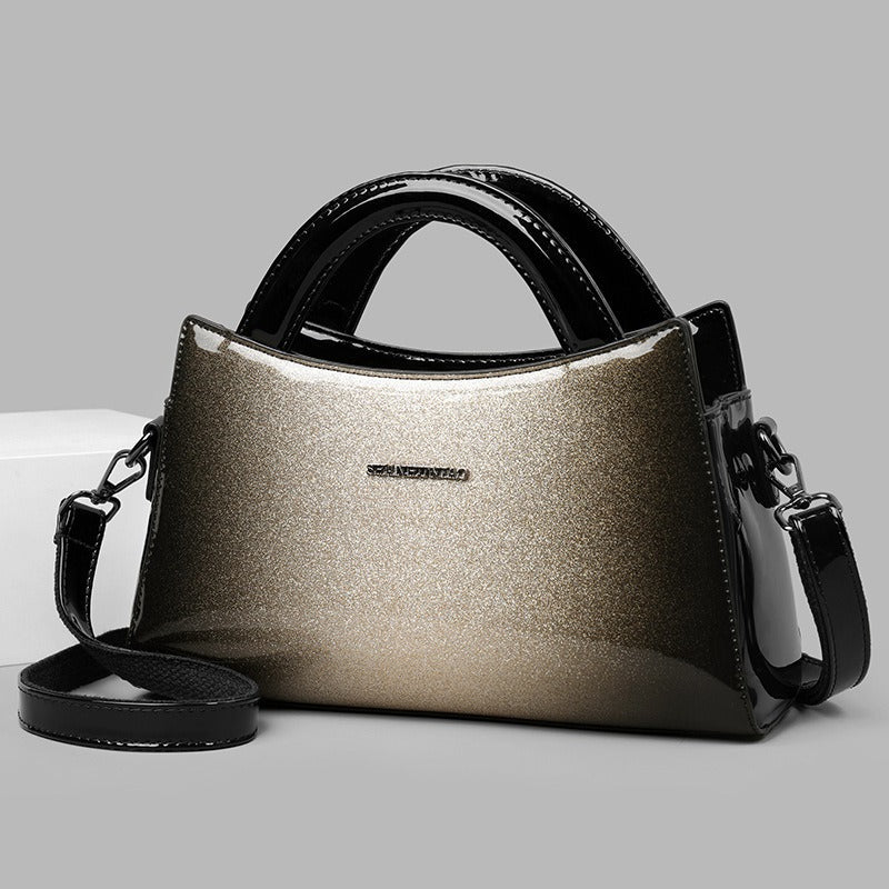 Smooth Leather Shoulder Bag
