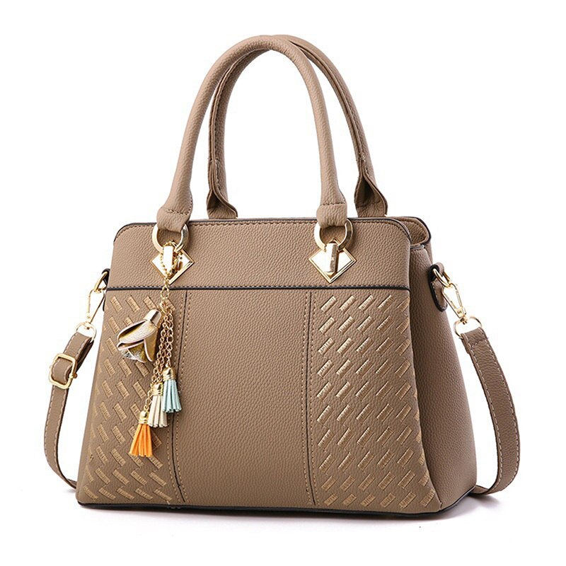 Classic Leather Shoulder Bag