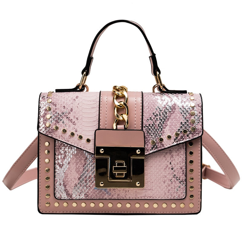 Alligator Chain Envelope Bag