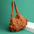 Vintage women's handbag large capacity single shoulder crossbody bag