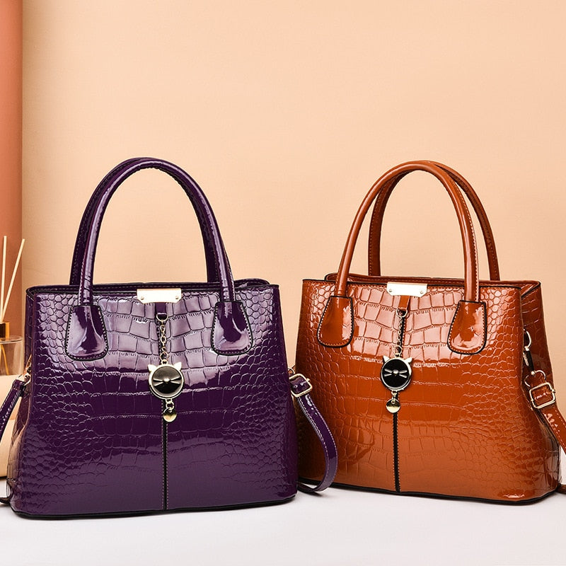 Soft Leather Large Capacity Shoulder Bag