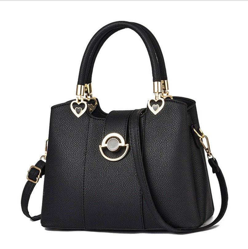 Classic Leather Shoulder Bag