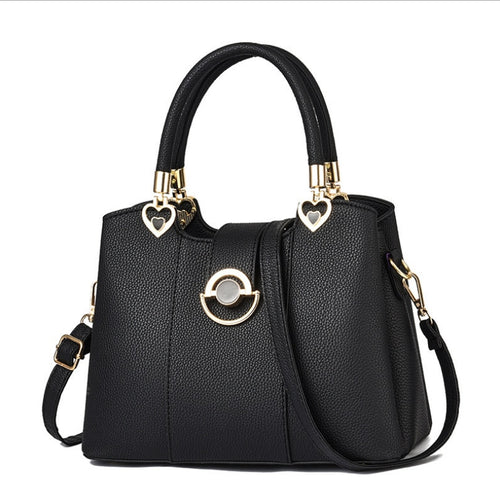 Classic Leather Shoulder Bag