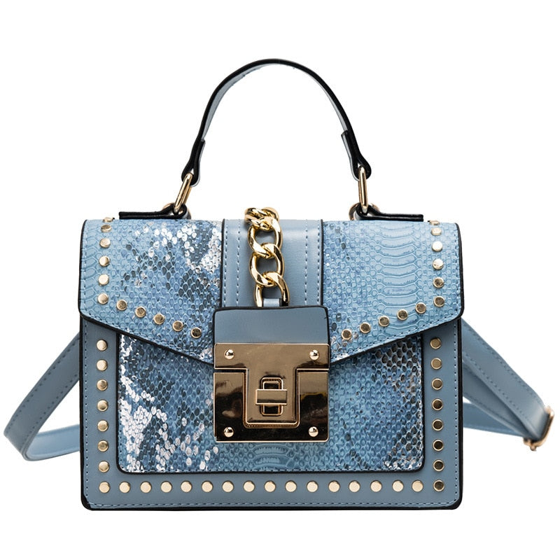 Alligator Chain Envelope Bag