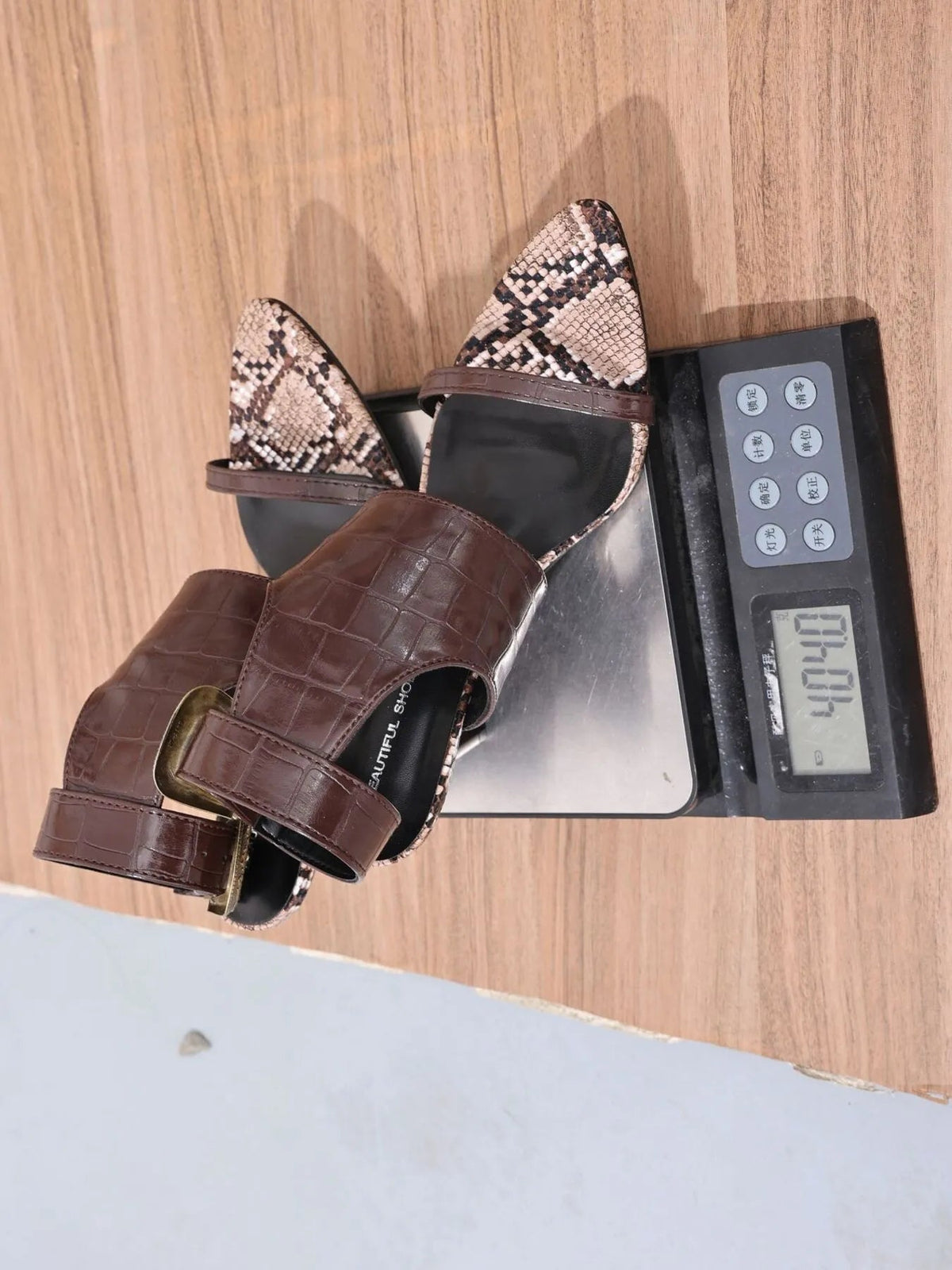 Elegant Ankle Strap High Heel Sandals