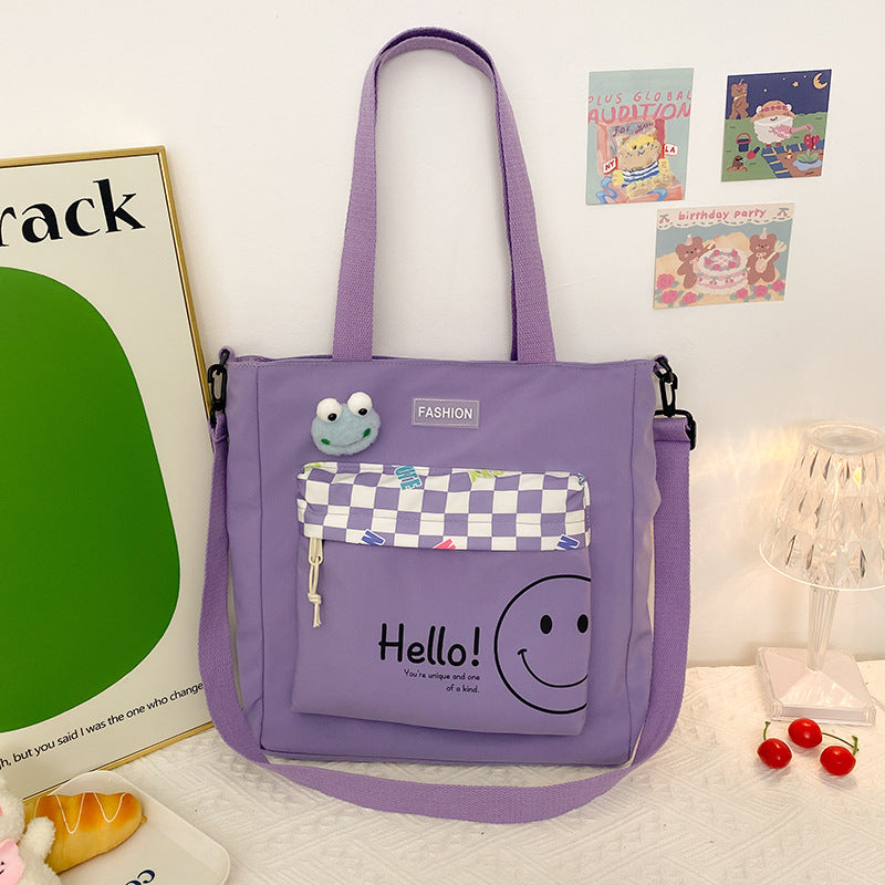 Cartoon Canvas Tote