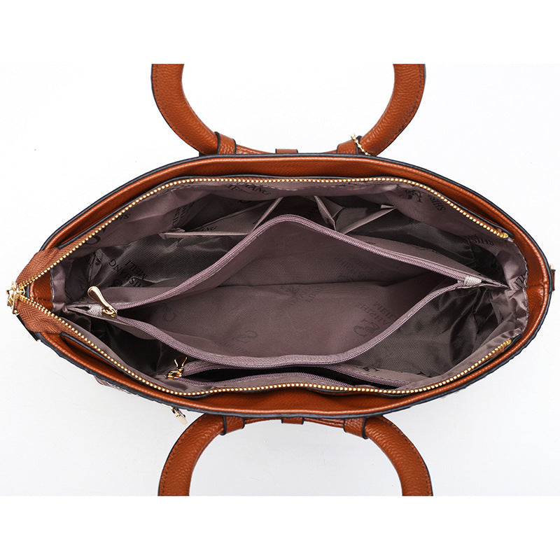 Ring Handle Crossbody Shoulder Bag