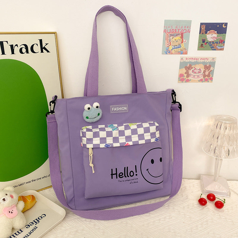 Cartoon Canvas Tote