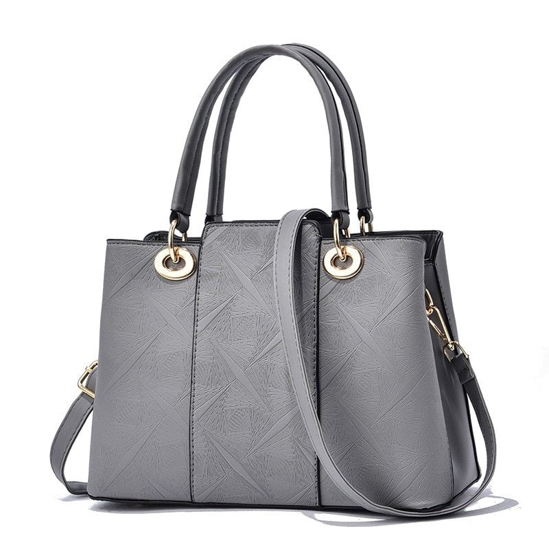 Vintage Top-Handle Leather Tote