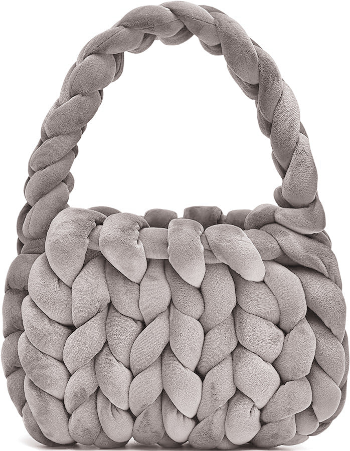Crystal Velvet Woven Mailman Bag