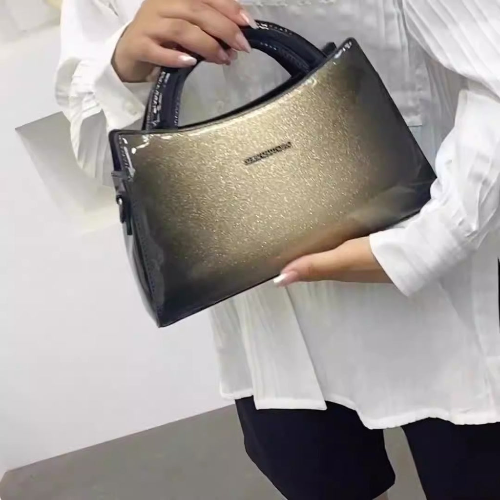 Smooth Leather Shoulder Bag