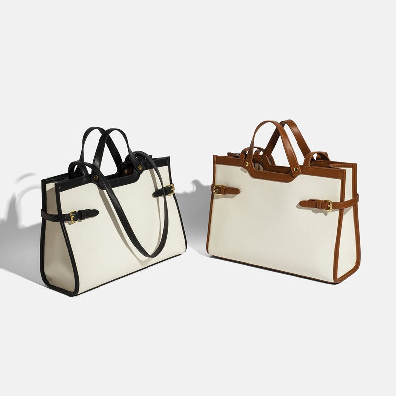 Large Capacity Canvas Commuter Tote