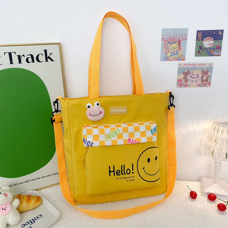 Cartoon Canvas Tote