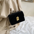 Vintage Velvet Chain Bag