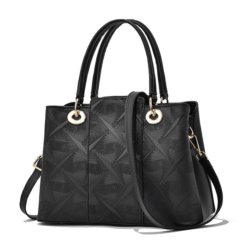 Vintage Top-Handle Leather Tote