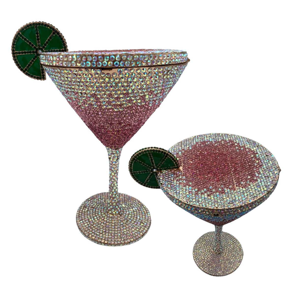 Diamond Studded Cocktail Cup Clutch