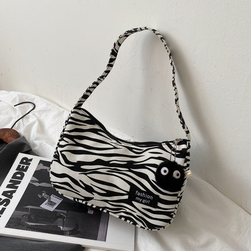 Mini Canvas Messenger Bag