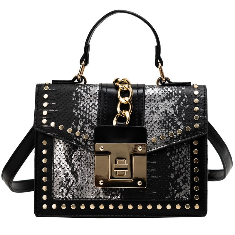 Alligator Chain Envelope Bag