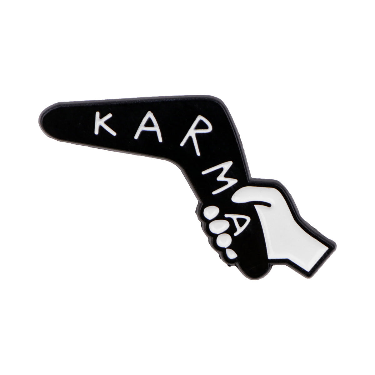 Character cartoon letter brooch badge pin alloy chest badge