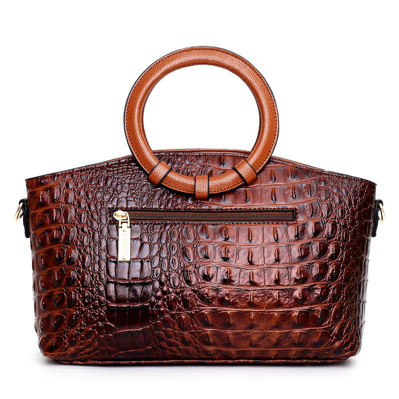 Ring Handle Crossbody Shoulder Bag