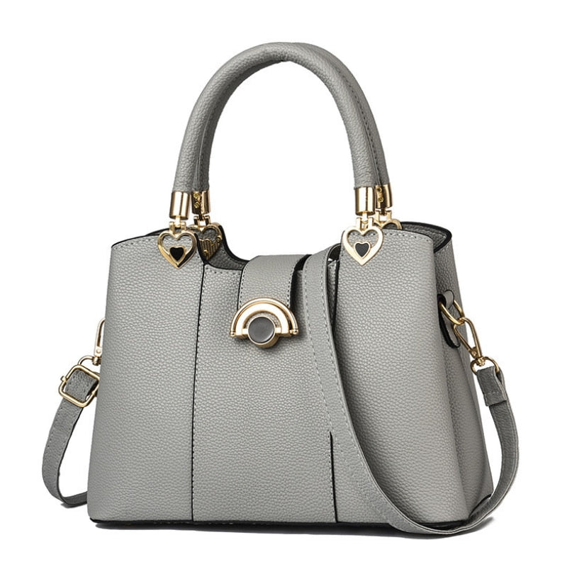 Classic Leather Shoulder Bag