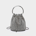Diamond Rhinestone Bucket Bag