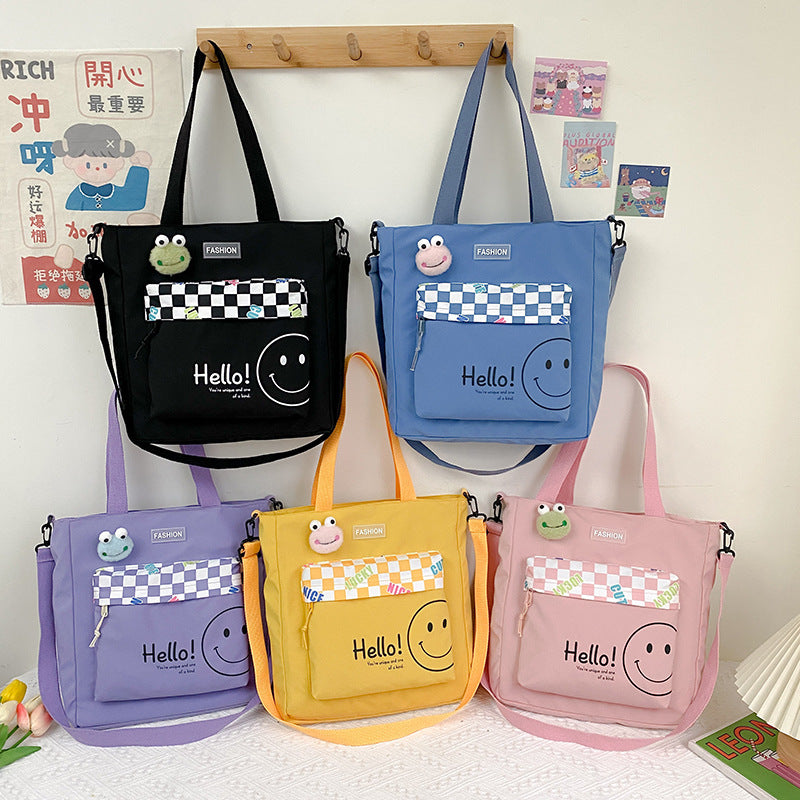 Cartoon Canvas Tote