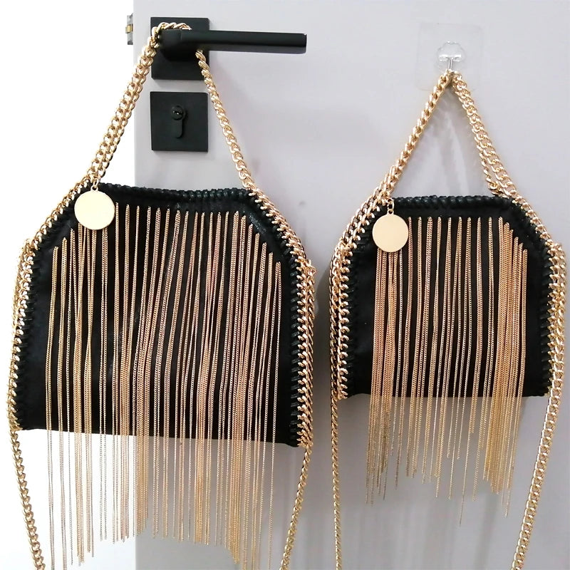 Tassel Chain Shoulder Dinner Bag