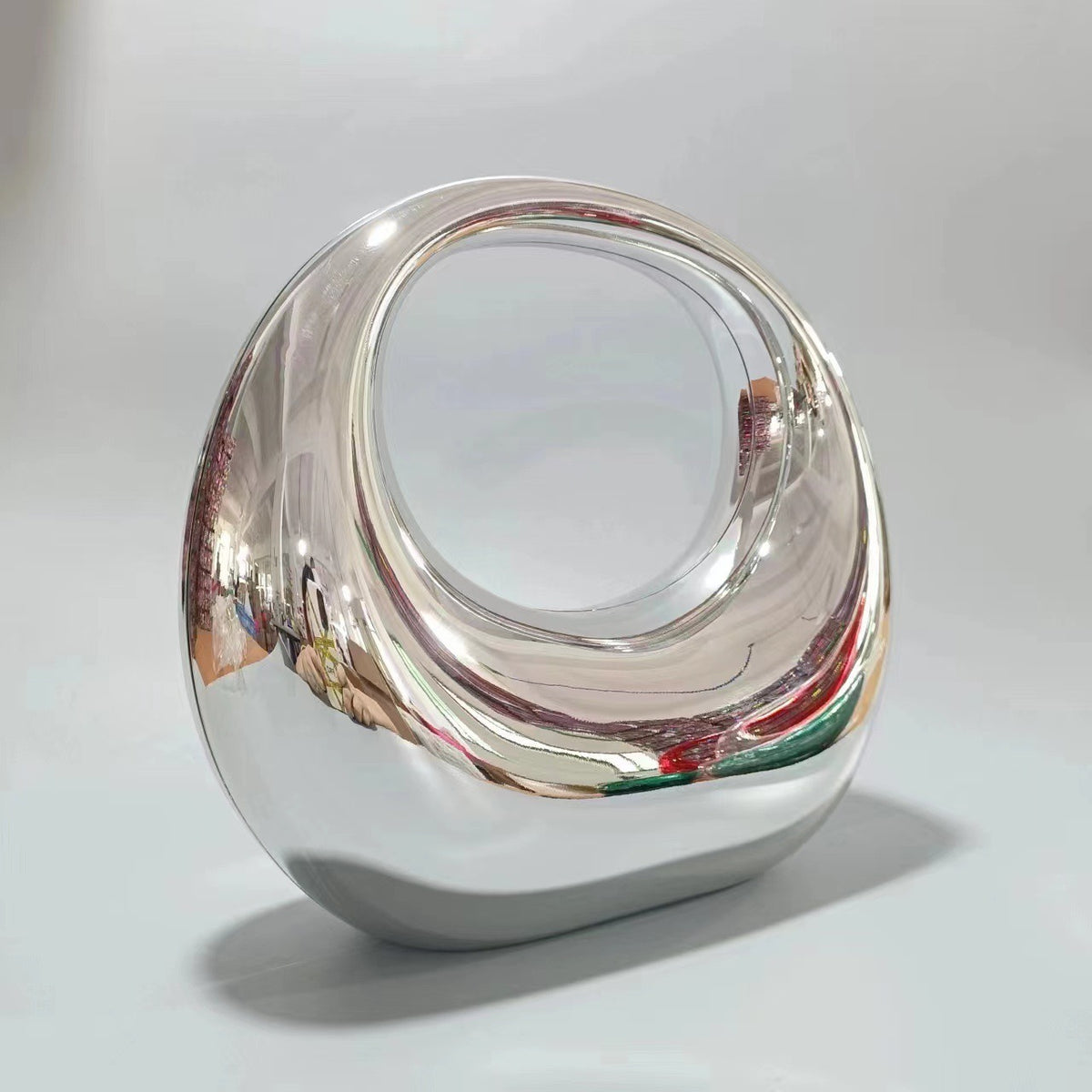 Crescent Acrylic Celebrity Evening Bag