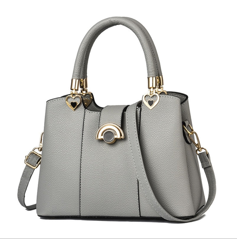 Classic Leather Shoulder Bag