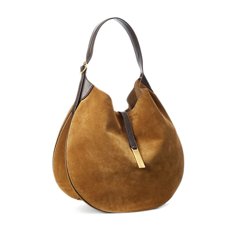 Ruched Leather Crossbody II