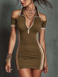 MsSporty Elastic Mini Dress