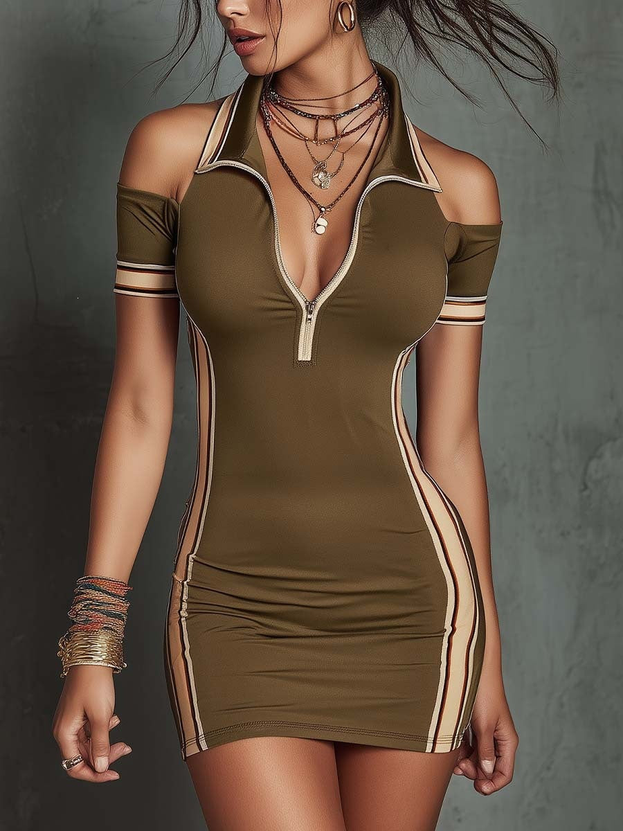MsSporty Elastic Mini Dress
