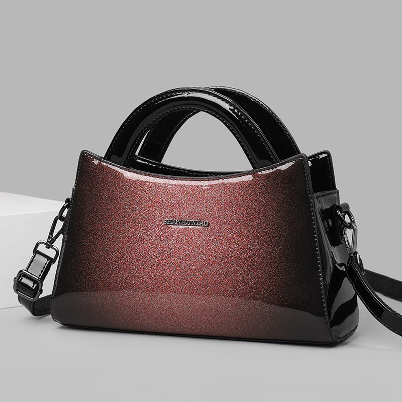 Smooth Leather Shoulder Bag