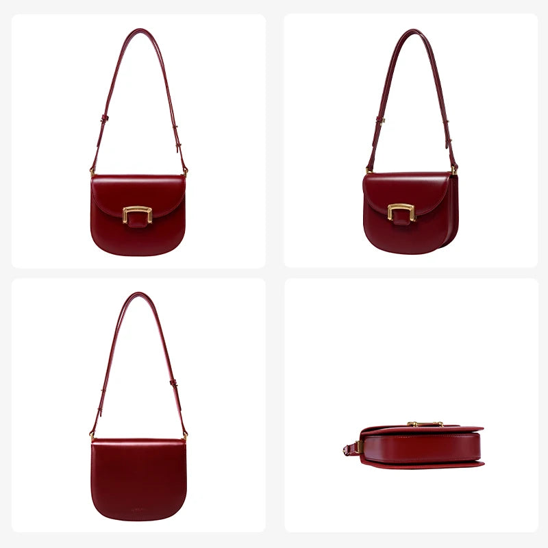 Retro Style Wedding Saddle Handbag