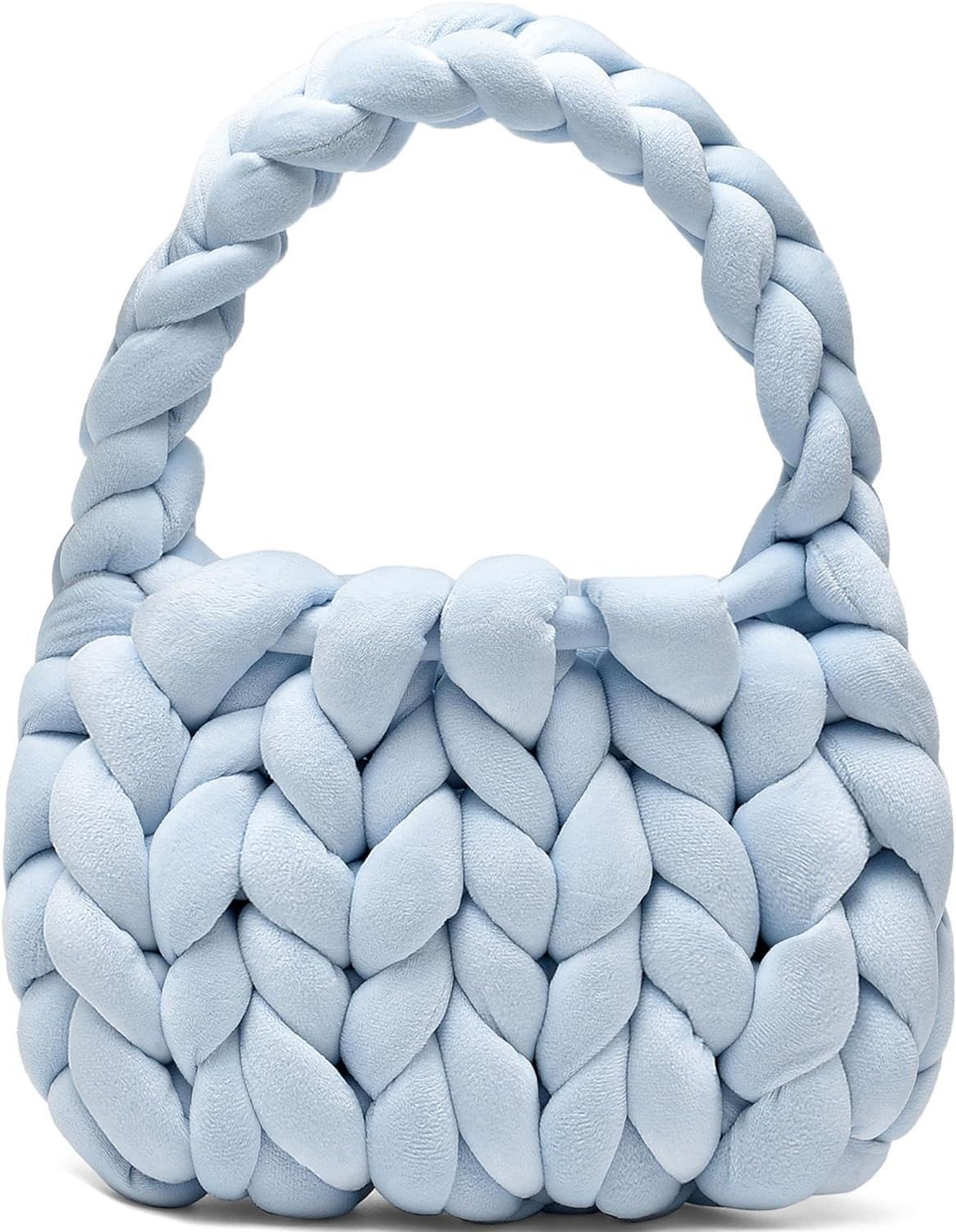 Crystal Velvet Woven Mailman Bag