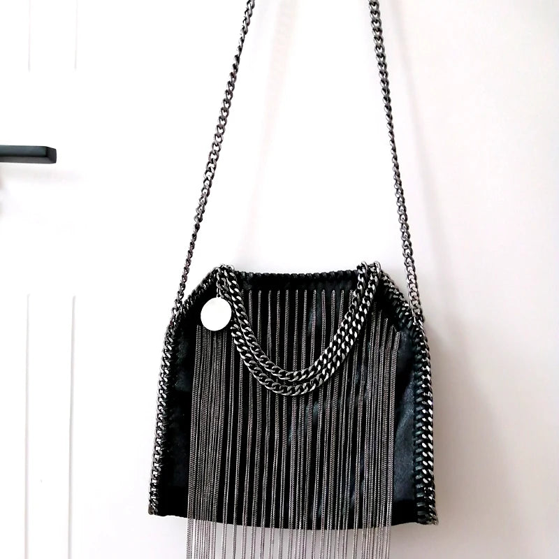 Tassel Chain Shoulder Dinner Bag