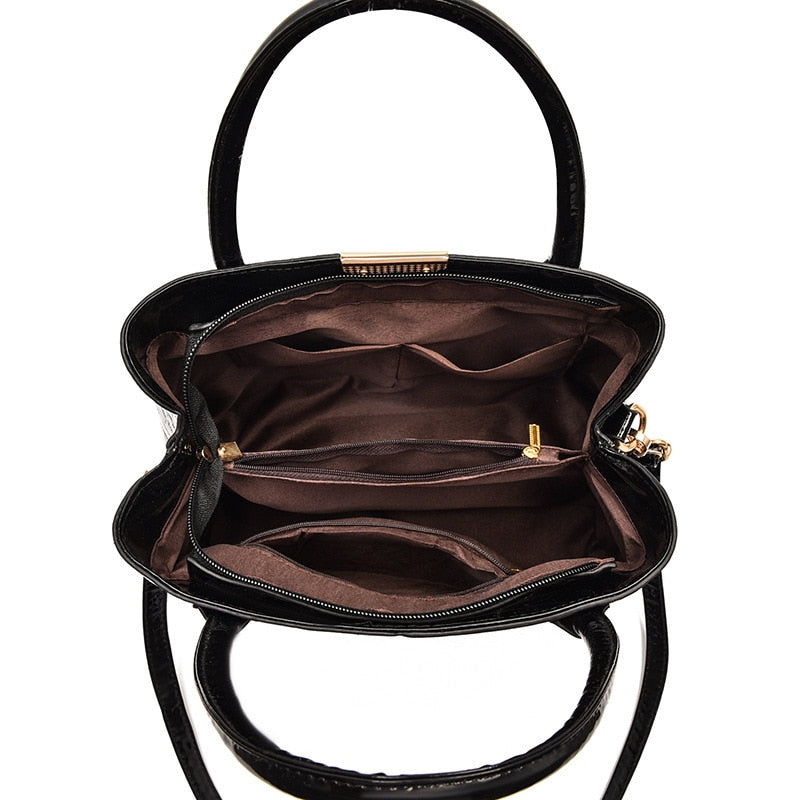 Soft Leather Large Capacity Shoulder Bag