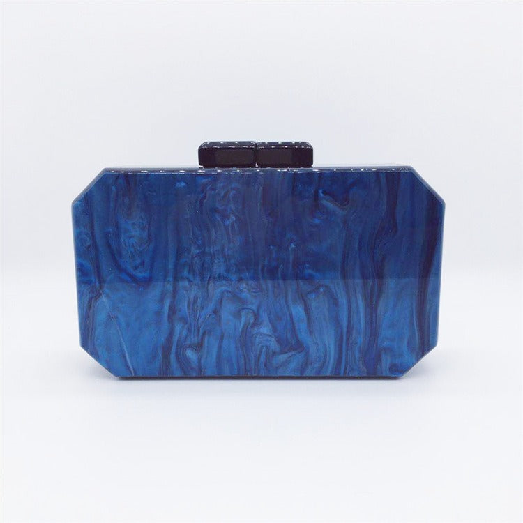 Star Moon Acrylic Evening Bag