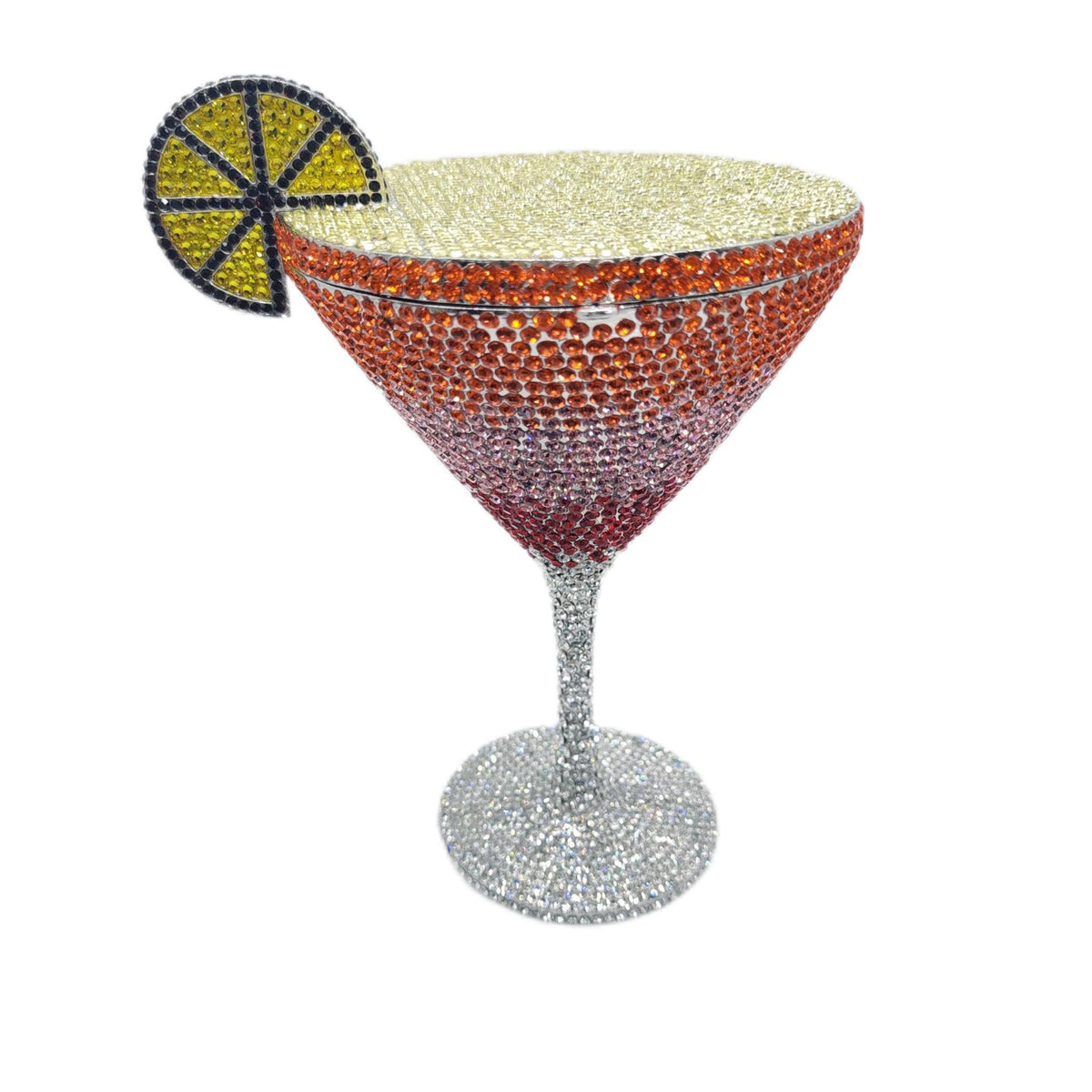 Diamond Studded Cocktail Cup Clutch