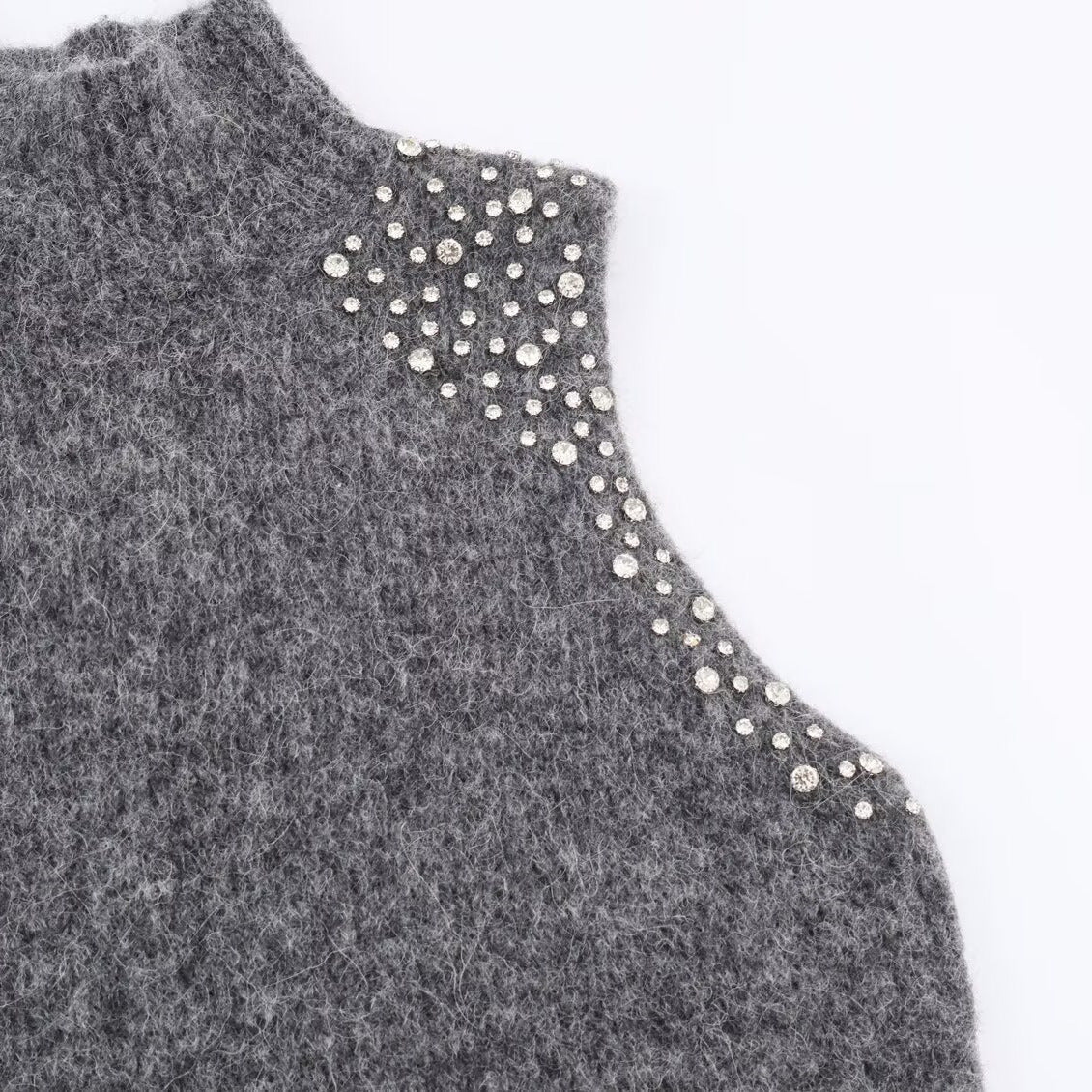 Rhinestone Jewel Sleeveless Top