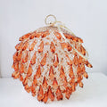Acrylic Birdcage Waterdrop Dinner Bag