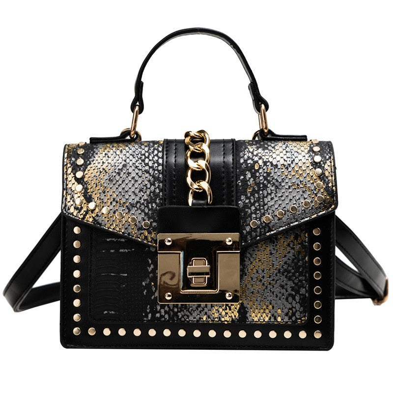 Alligator Chain Envelope Bag