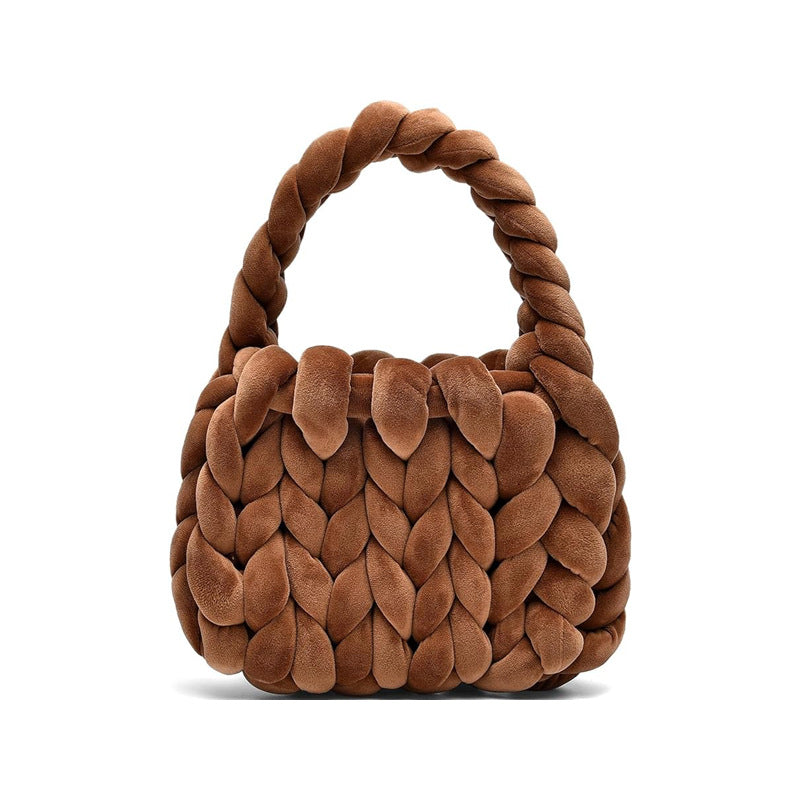 Crystal Velvet Woven Mailman Bag