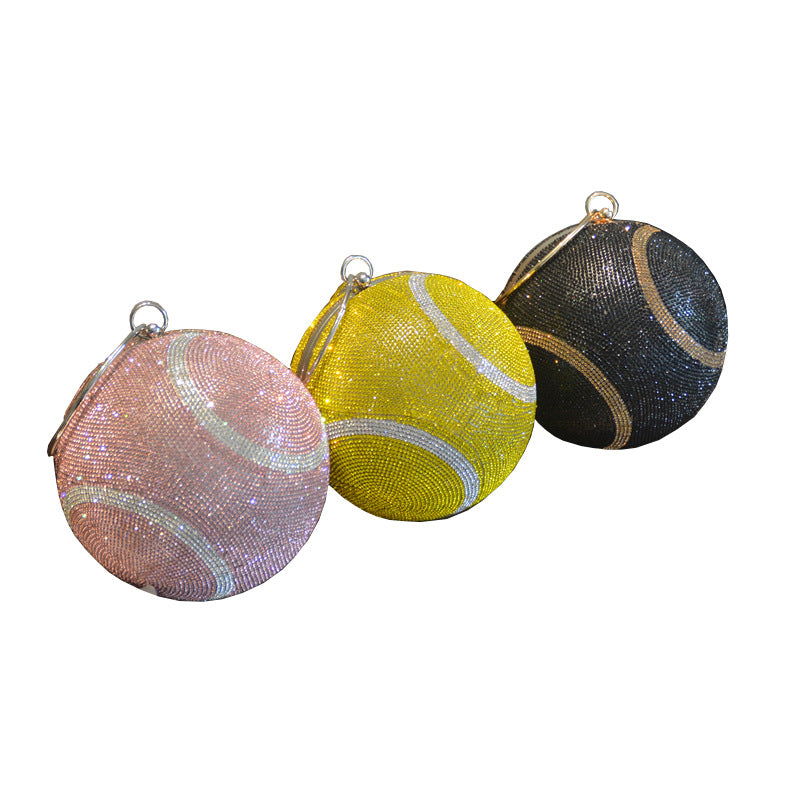 Rhinestone Ball Evening Bag
